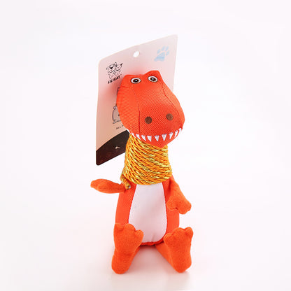 Praizen Dino Plush Squeaker Toy