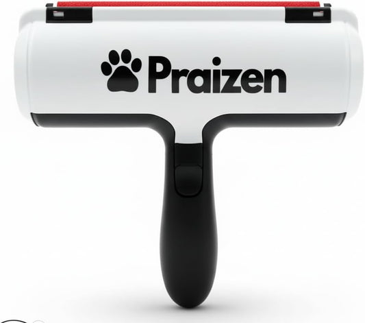 Praizen Reusable Pet Hair Remover Roller Black and White