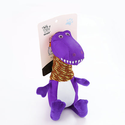 Praizen Dino Plush Squeaker Toy