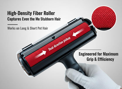 Praizen Reusable Pet Hair Remover Roller Black and White