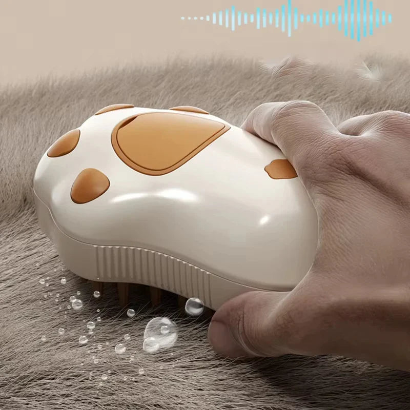 Electric Steamy Pet Brush