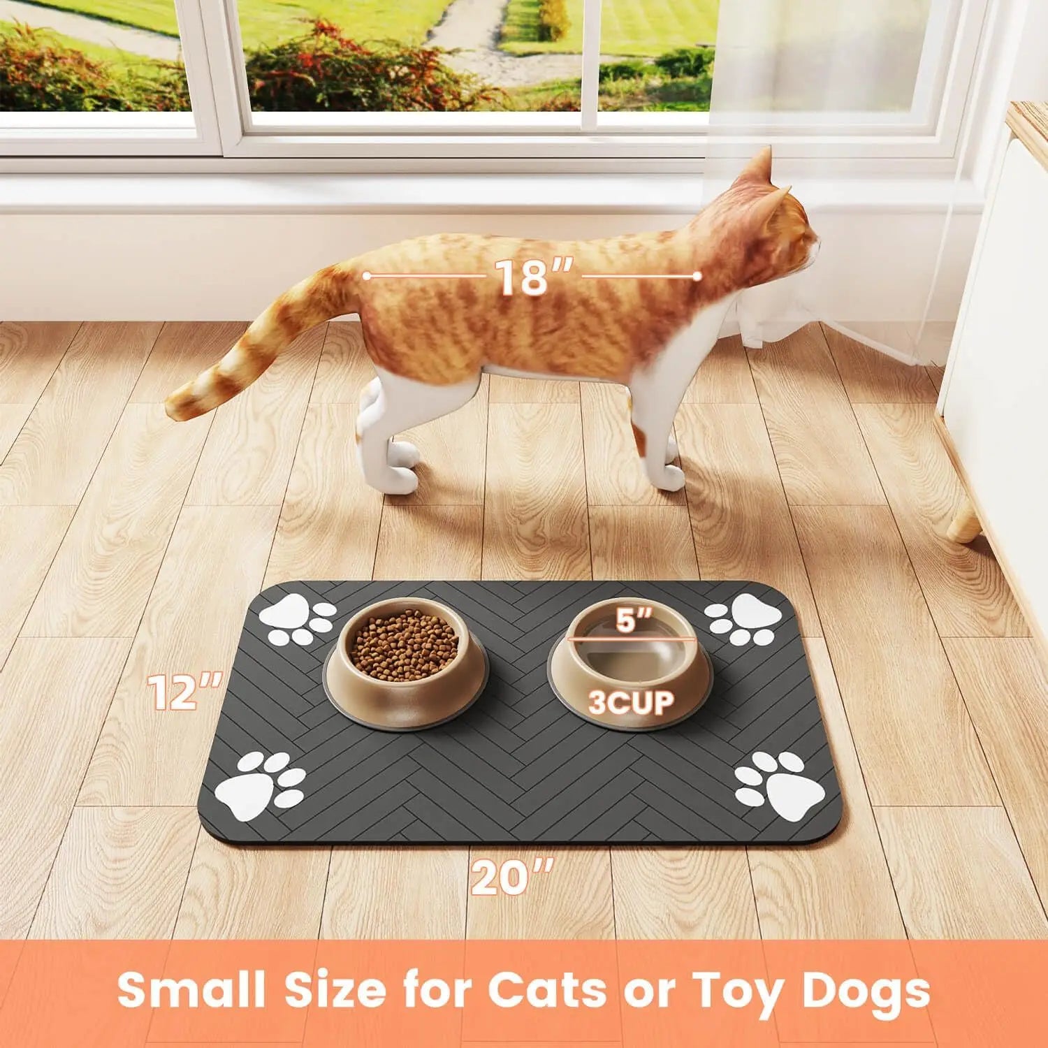 Pet Feeding Placemat – Waterproof