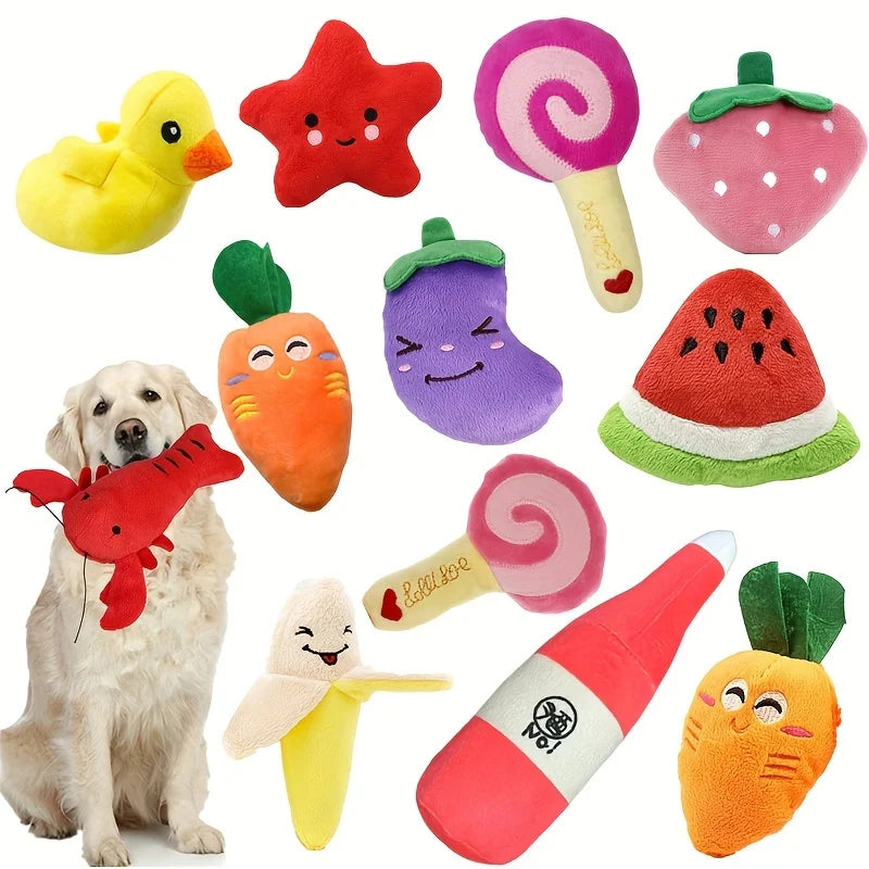 10-Pack Indestructible Puppy Teething Toys