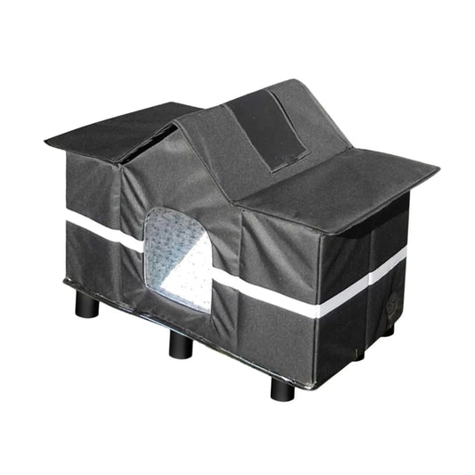 Outdoor Cat House with Skylight – Waterproof & Elevated Shelter