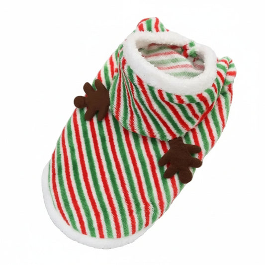 Cozy Christmas Pet Hoodie for Dogs & Cats Multicolor