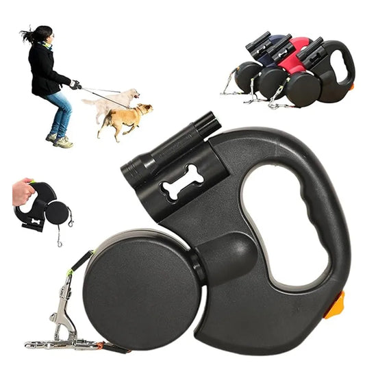 Tangle-Free Dual Dog Leash