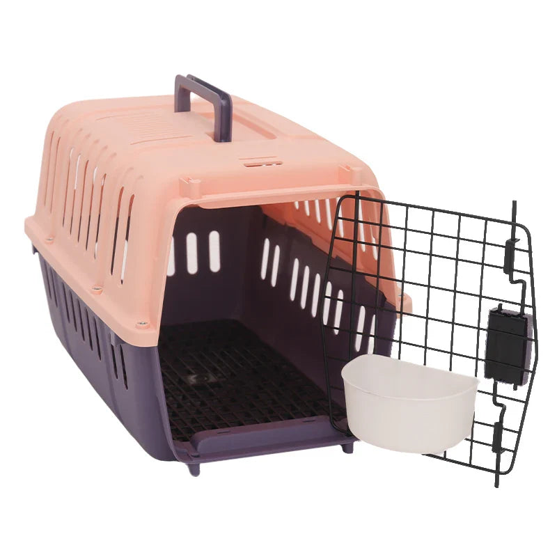 Approved Travel Crate – Portable Cat & Small Dog Carrier