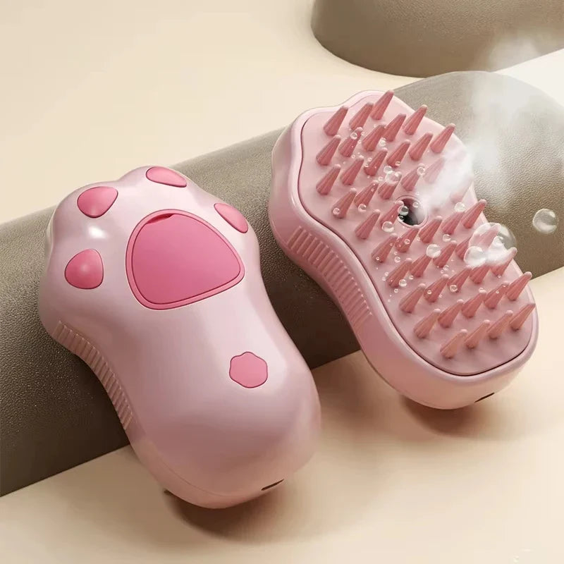 Electric Steamy Pet Brush