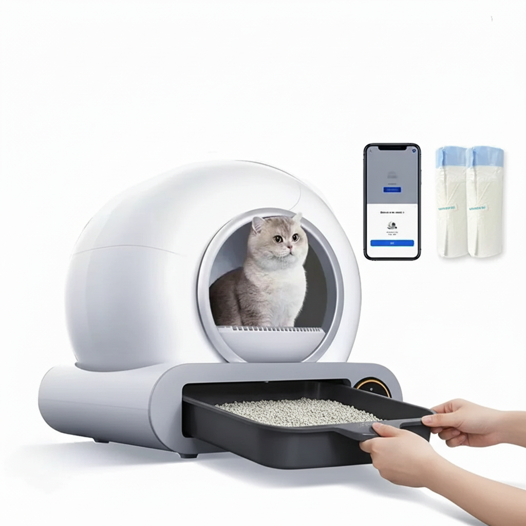 Automatic Smart Cat Litter Box